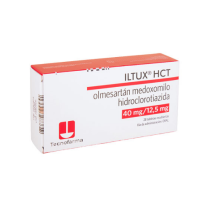 ILTUX HCT 40 MG _ 12.5 MG CAJA X 28 TABLETAS (TECNOFARMA)