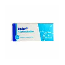 ISULOR 20 MG CAJA X 10 TABLETAS (ATORVASTATINA) (ICOM)