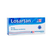 LOSARTAN 50 MG CAJA X 30 TABLETAS (AMERICAN GENERICS)