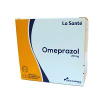 OMEPRAZOL 20 MG CAJA X 100 CAPSULAS (LASANTE)