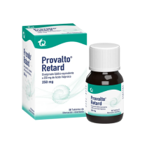 PROVALTO RETARD DIVALPROATO SODICO 250 MG FRASCO X 30 TABLETAS (TECNOQUIMICAS)