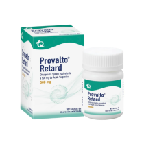 PROVALTO RETARD DIVALPROATO SODICO 500 MG FRASCO X 30 TABLETAS (TECNOQUIMICAS)