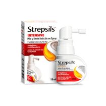 STREPSILS INTENSIVE MIEL Y LIMON SPRAY FRASCO X 15 ML (RECKIT)