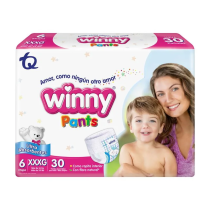 WINNY PANTS ETAPA 6 BOLSA X 30 PAÑALES (TECNOQUIMICAS)